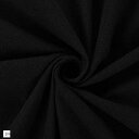ネル生地 黒 綿100% 片面起毛 幅約150cm フランネル(3m)