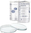 シャーレ プラスチック 蓋付き 使い捨て ペトリ皿 容器 実験 クリア 20個セット(90mm)