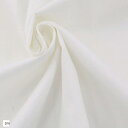 コットン ツイル生地 白 無地 綿100% 幅約160cm やや薄手(3m)