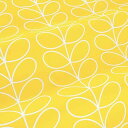 選べる13種 北欧 風 柄 生地 綿 ポリ 手芸 用 約2mx幅1.6m (リーフイエロー)