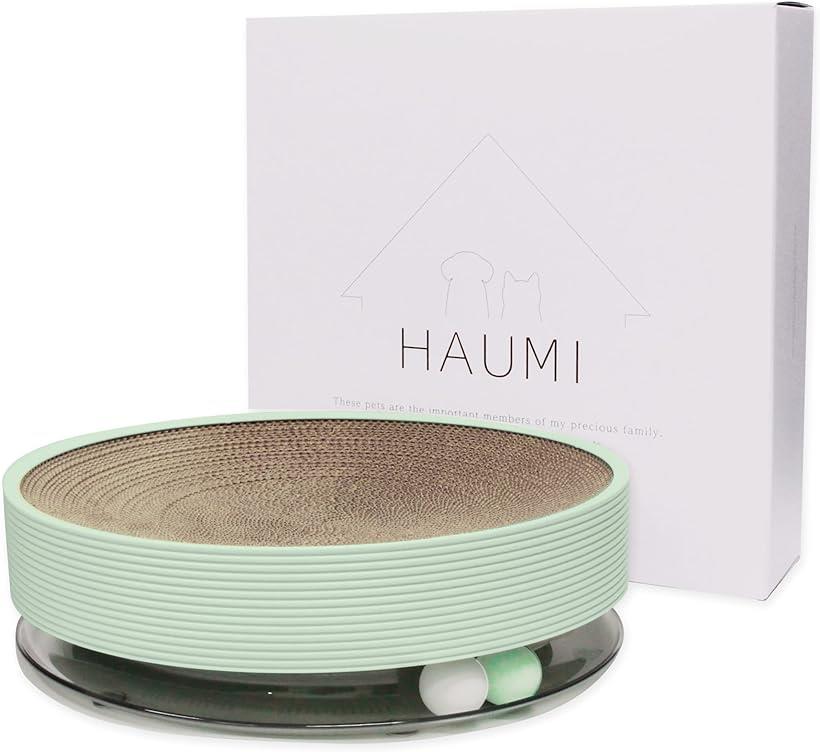 猫 つめとぎ おもちゃ 段ボールベッド 爪とぎ グリーン (グリーン)