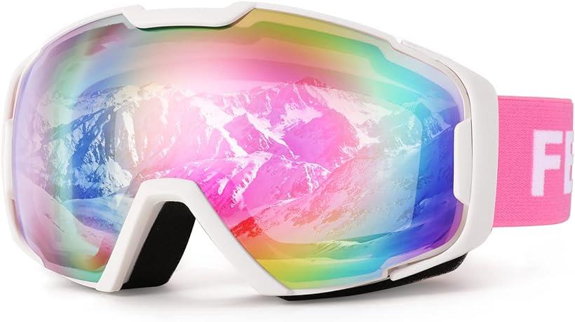 バリエーションコード : 2b23u81kt8商品コード2b2r3dcyil商品名スノーボード ゴーグル レディース スキーゴーグル メガネ対応 OTG広視野球面 曇り止め加工ブランドFEISEDYカラーホワイト・ピンク(Vlt 13%)・熱可塑性ポリウレタン(TPU) フレーム・曇り止めと UV 保護 - すべてのレンズは、PRO 長持ちする曇り止め性能素材と、100% 曇り止め保護のためのアンチグレア コーティングを備えています。耐衝撃性に優れた TPU フレームと 100% UV 保護を備えた光学的透明度の高いレンズにより、高速でエキサイティングなスキーが保証されます。・快適で安全なデザイン - このスノーゴーグルは、顔にぴったりとフィットする曲げ可能なフレームを備えており、太陽、強風、水、厚い雪からあなたを守ります。スキーゴーグルは、新鮮な空気をもたらし、湿気を素早く効果的に排出するスムーズなエアフローシステムを提供します。・スーパー ストレッチ対応ヘルメット - スキーゴーグルには調節可能なゴムストラップが付いています。非常に長いゴムストラップにより、ヘルメットとすべてのヘルメットとの互換性が良好です。ヘッドバンドの長さは頭に合わせて調整でき、男性、女性、若者に適しています。・OTG対応のスキーゴーグル は、処方眼鏡をかけて雪の中で遊びたい人向けに設計されています。極厚スポンジがゴーグル下の目への負担を軽減し、スキー、スノーボード、スノーモービル、アイススケートなどのアウトドアスポーツを自由自在にこなします。※ 他ネットショップでも併売しているため、ご注文後に在庫切れとなる場合があります。予めご了承ください。※ 品薄または希少等の理由により、参考価格よりも高い価格で販売されている場合があります。ご注文の際には必ず販売価格をご確認ください。※ 沖縄県、離島または一部地域の場合、別途送料の負担をお願いする場合があります。予めご了承ください。※ お使いのモニタにより写真の色が実際の商品の色と異なる場合や、イメージに差異が生じることがあります。予めご了承ください。※ 商品の詳細（カラー・数量・サイズ 等）については、ページ内の商品説明をご確認のうえ、ご注文ください。※ モバイル版・スマホ版ページでは、お使いの端末によっては一部の情報が表示されないことがあります。すべての記載情報をご確認するには、PC版ページをご覧ください。