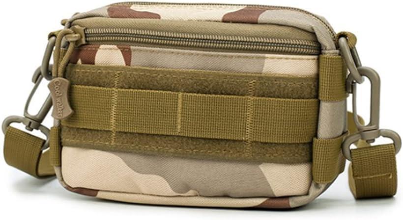 nanaperi ショルダー ベルトポーチ ダンプポーチ molle ポーチ サバゲー 小型 ウエスト(3C)