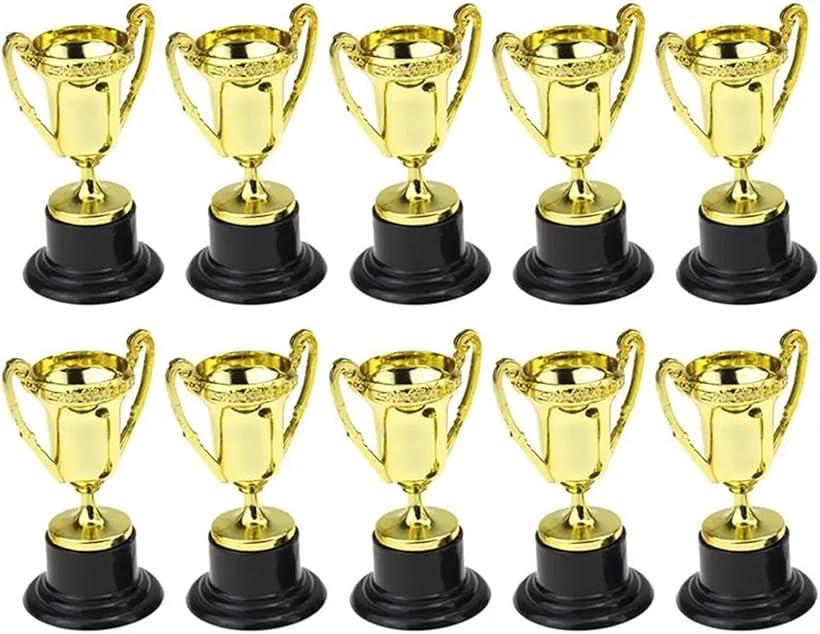 商品コード2b2vg4oufs商品名優勝カップ トロフィー ミニ 10個セット ゴルフ サッカー 野球 スポーツブランドNOELAMOUR・ミニ優勝カップトロフィー10個セットです。ブラックベースとゴールドカップデザインでエレガントなもらっ...