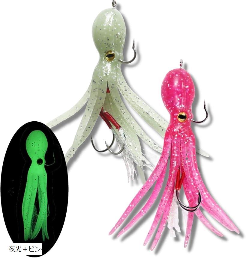 【楽天ランキング1位入賞】タコベイト3連フック ガチダコ ルアー ジグヘッド ワーム ショアジギング イ..