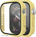 アップルウォッチ カバー Apple watch ケース 49mm シリーズ Ultra ウルトラ 保護ケース 保護カバー 黄色 yw-49(イエロー, 49mm)(2)