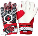 ゴールキーパーグローブ GKグローブ サッカー フットサル 練習用(レッド, 9号)