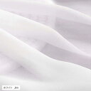 100D ソフト シフォン 生地 手芸 布 薄手(ホワイト, 5m)