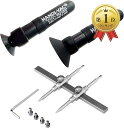 【楽天ランキング1位入賞】レンザサッカー レンズレンチセット 吸盤 20mm 30mm カニ目レンチ レンズオープナー(ブラック)
