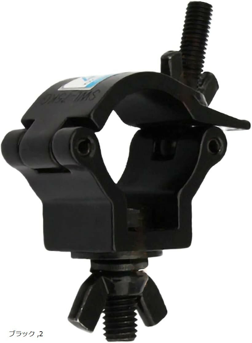 スコップ ホルダー ジムニー クランプ アクセサリー 雪 オフロード スタック 脱出 カスタム パーツ 固定 取り付け 汎用 ブラック 2個セット (ブラック)