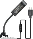 水槽 ライト アクアリウムライト LED 熱帯魚ライト タイマー付き 18-40cm水槽対応 24LED 13白+6青+4赤+1緑B(24LED(13白+6青+4赤+1緑)B)