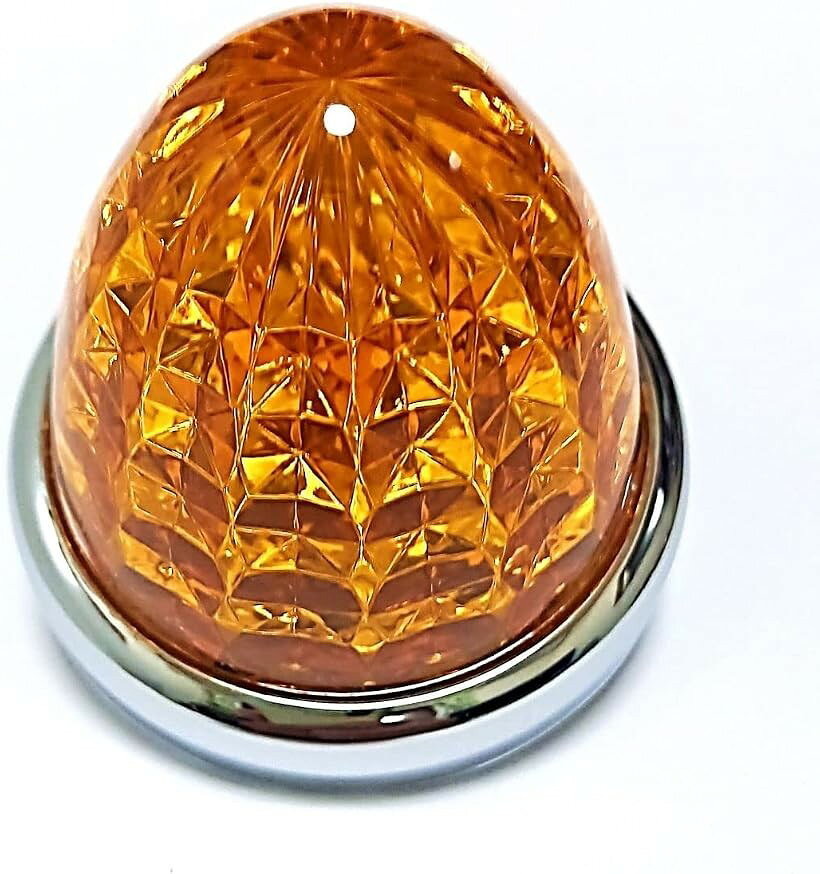 【楽天ランキング1位入賞】24V トラック用 LED マーカーランプ サイド メッキリン...