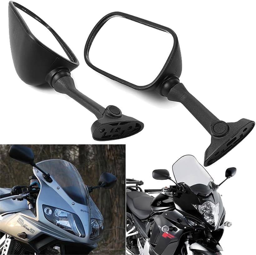 【全商品P5倍★5/16 1:59迄】スズキ バーエンド ミラー GSX-R600 GSX-R1000 GSX650F BANDIT 1250S 純正タイプ 汎用 社外品 左右セット