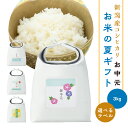 夏ギフト 御中元 限定ギフト 【新潟コシヒカリ3kgのお米】 プレゼント お米 暑中お見舞い 残暑お見舞い ありがとう 名入れ 人気 御礼 おかえし 新潟コシヒ...