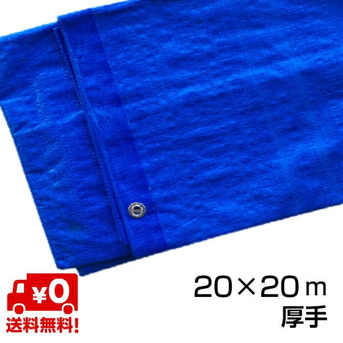 ブルーシート 20m×20m 大型 #3000 厚手 1枚 OTS ※個人宅不可・代引不可