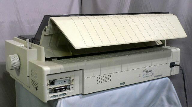 【楽天市場】★ EPSON VP-1850 ラウンド型ドットプリンター ★オプションLAN搭載の現行機種【中古】：オフィスハードウェアエーワン