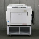 中古印刷機 輪転機 理想科学 RISO（リソー）リソグラフ（RISOGRAPH）MF635 【過去使用枚数304,056枚 A3 2色刷り対応 A3ドラム USB・LAN接続対応 チラシ 中古】