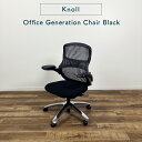 【保証付き】Knoll Office Generation Chair Black ノルオフィス ジェネレーションチェア ブラック フローリング用 ワークチェア...