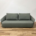 【中古美品】NORR11 New Wave 2.5-seater Moss Green(幅2240×奥行900×高さ740×座面高310(mm) 北欧 モダン ...