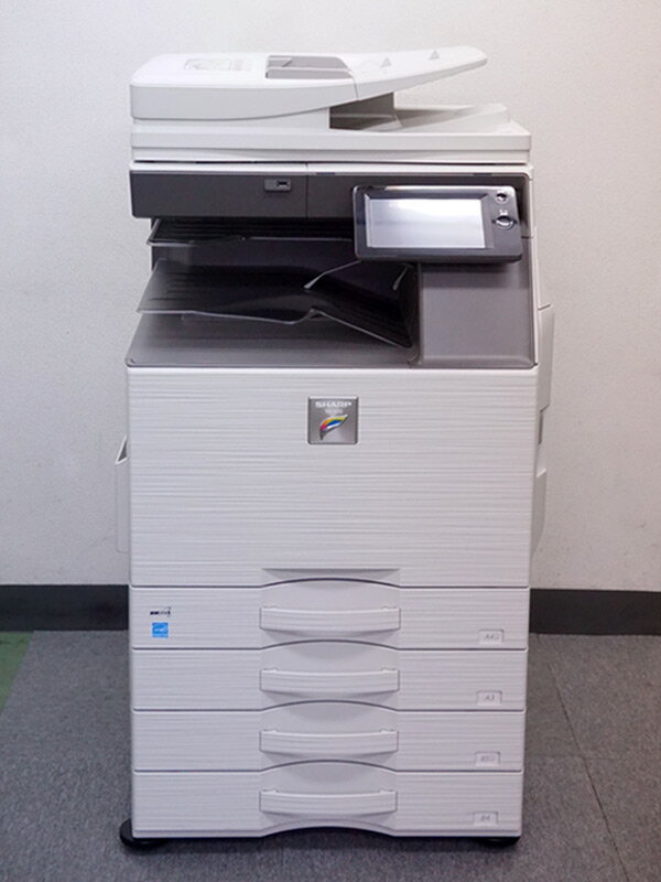 中古コピー機 中古複合機 シャープ SHARP MX-3630FN（A3 カラー 4段カセット カウンタ11,405枚 コピー FAX プリンタ スキャナー）【中古】