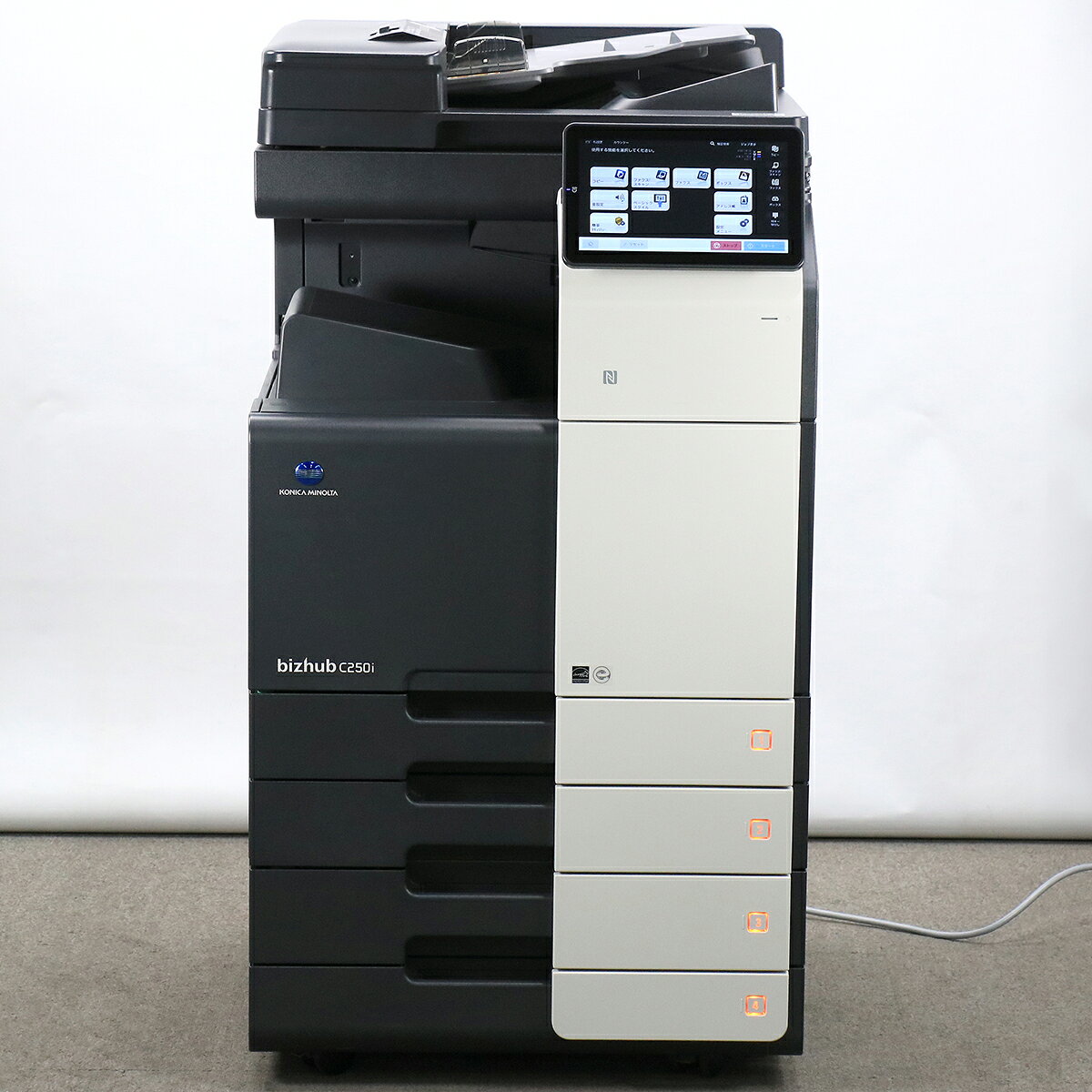 樂天商城 - 【中古】 コニカミノルタ 複合機 コピー機 カラー A3対応 4段カセット bizhub C250i カウンタ19,069枚 毎分25枚 コピー FAX プリンター スキャナ Mac対応