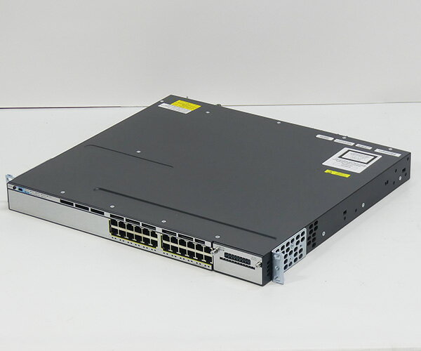 CISCO シスコ Catalyst 3750X-24T-E （WS-C3750X-24T-E V07）Cisco L3スイッチ (IP Service モデル) 【中古】【送料無料】 1カ月保証あり 埼玉発