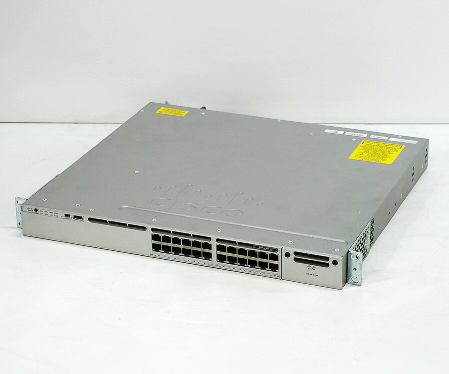 Rakuten - CISCO シスコ Catalyst 3850-24T-E (WS-C3850-24T-E) Cisco L3スイッチ (IP Service モデル) 【中古】【送料無料】 1カ月保証あり 埼玉発