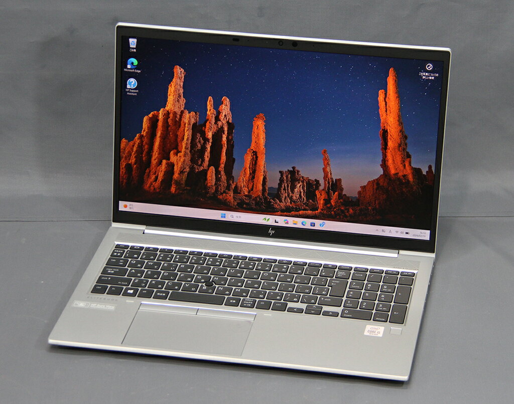 HP EliteBook 850 G7ノートパソコン スペック Corei5-10210U SSD512GB メモリ16GB 15.6型(FHD) 非光沢 Webカメラ wifi Bluetooth HDMI Windows 11 Pro 64bit ビジネスノート 中古 送料無料