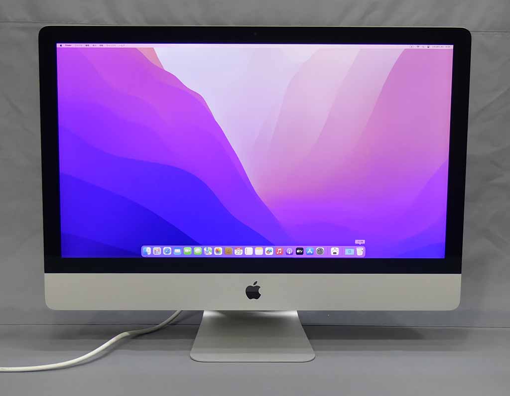 Apple iMac (Retina 5K, 27インチ, 2019) AMD Ra