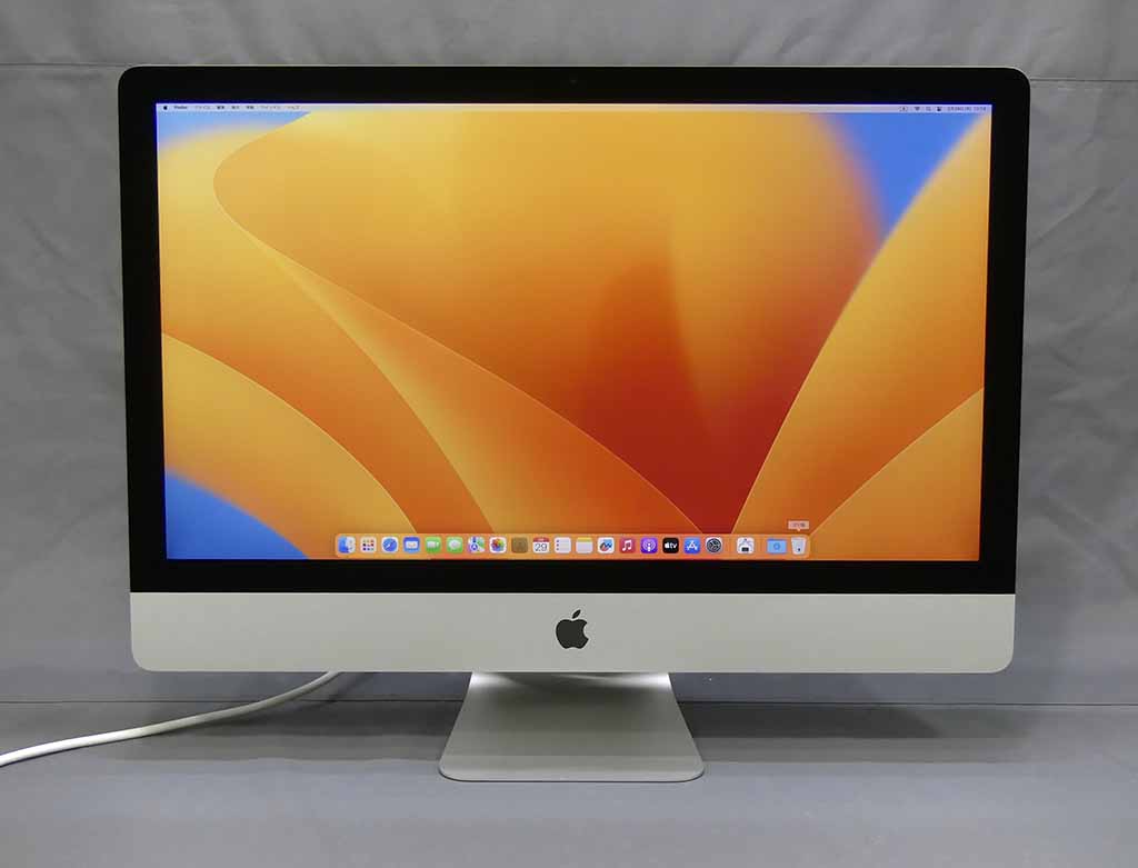 Apple iMac (Retina 5K, 27インチ, 2019) AMD Ra