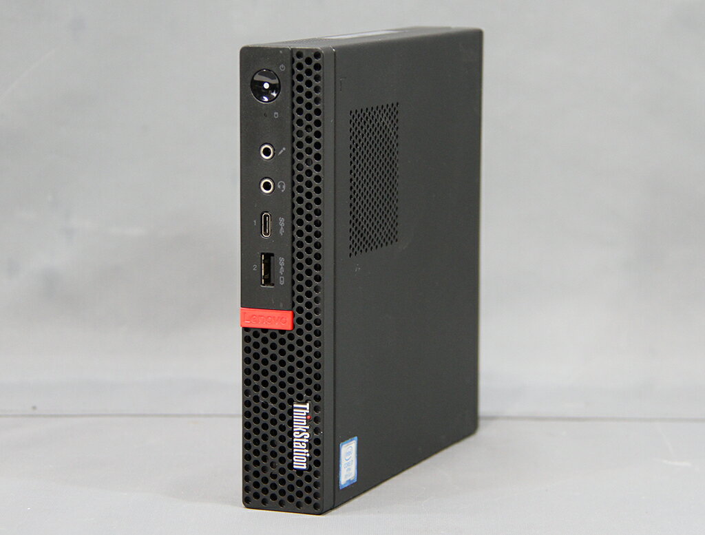 Lenovo ThinkStation P330 Tiny 2020年 NVIDIA Quadro P620 Corei7-8700T(6コア12スレッド 2.40～4.00GHz) メモリ32GB SSD256GB 中古パソコン レノボ ワークステーション タイニー 中古 送料無料〇