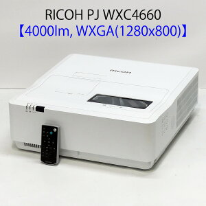 RICOH ꥳ PJ WXC4660 LED ûץ (4000롼 WXGA 緿 HDMIб ⥳դ) ץ̵ۡ1ݾڤ