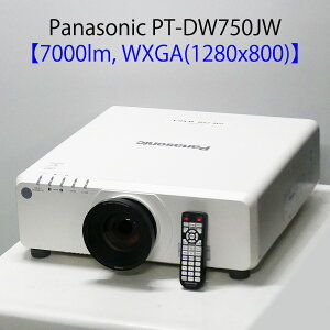 Panasonic ѥʥ˥å PT-DW750JW DLPץ (7000롼 WXGA 緿 ⥳դ ûդ 2)  ץ̵ۡ 1ݾڤ