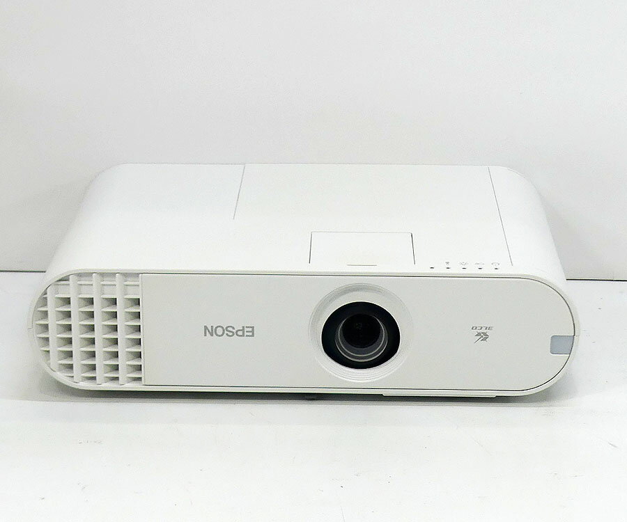 EPSON エプソン EB-W50 液晶プロジェクター (3800ルーメン WXGA 小型 HDMI対応 リモコン付き) 【中古 プロジェクター】【送料無料】一ヶ月保証有り