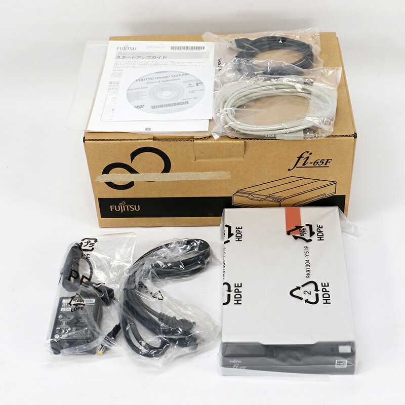 樂天商城 - 送料無料 未使用品 FUJITSU FI-65F PFU フラットベットスキャナー RICOH A6サイズ未使用品 コンパクトサイズ 富士通
