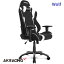 AKRacing Wolf ホワイト Gaming Chair ゲーミングチェア AKR-WOLF-WHITE【メーカー保証5年付 / 代金引換不可】【新品】【お取り寄せ】