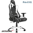 AKRacing Pro-X V2 zCg Gaming Chair Q[~O`FA AKR-PRO-X/WHITE/V2y[J[ۏ1Nt / szyVizy񂹁z
