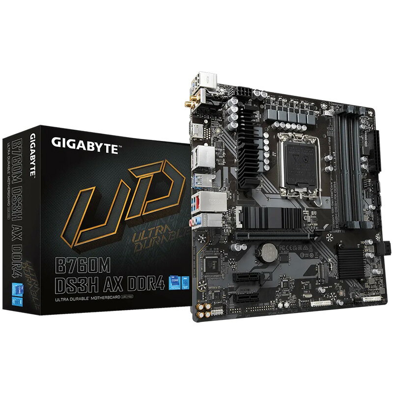 GIGABYTE B760M DS3H AX DDR4 }U[{[h s  yViz