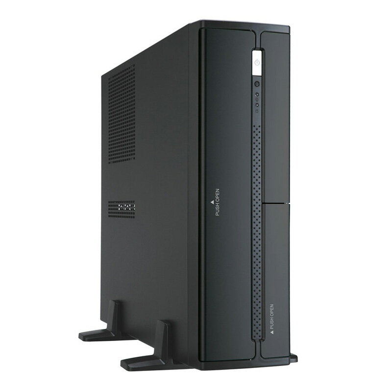 IN WIN IW-BL634B/300B2 PCケース microATX 80PLUS BRONZE認証TFX300W電源標準搭載 80mmサイドファン標準搭載 スリムケース ブラック 346×187×416mm 代引き不可 お取り寄せ【新品】