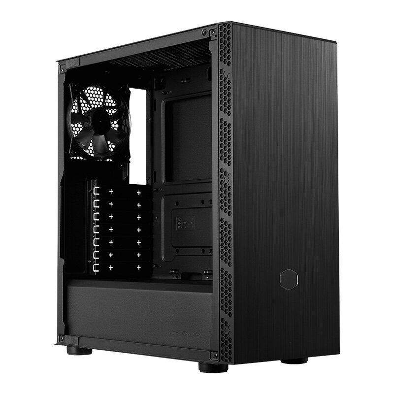 COOLERMASTER MB600L2-KN5N-S00 (MasterBox MB600L V2) PCケース MasterBox Series ミッドタワー 強化ガラス ヘアラインフロントパネル ATX対応 204 x 455.3 x 455mm 代引き不可 お取り寄せ【新品】