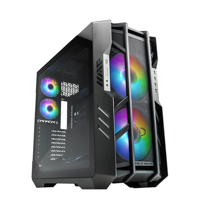 COOLERMASTER H700-IGNN-S00 (HAF 700) PCケース HAF Series フルタワー 強化ガラス 対応電源ATX 666 x 291 x 626 mm 代引き不可 お取り寄せ【新品】