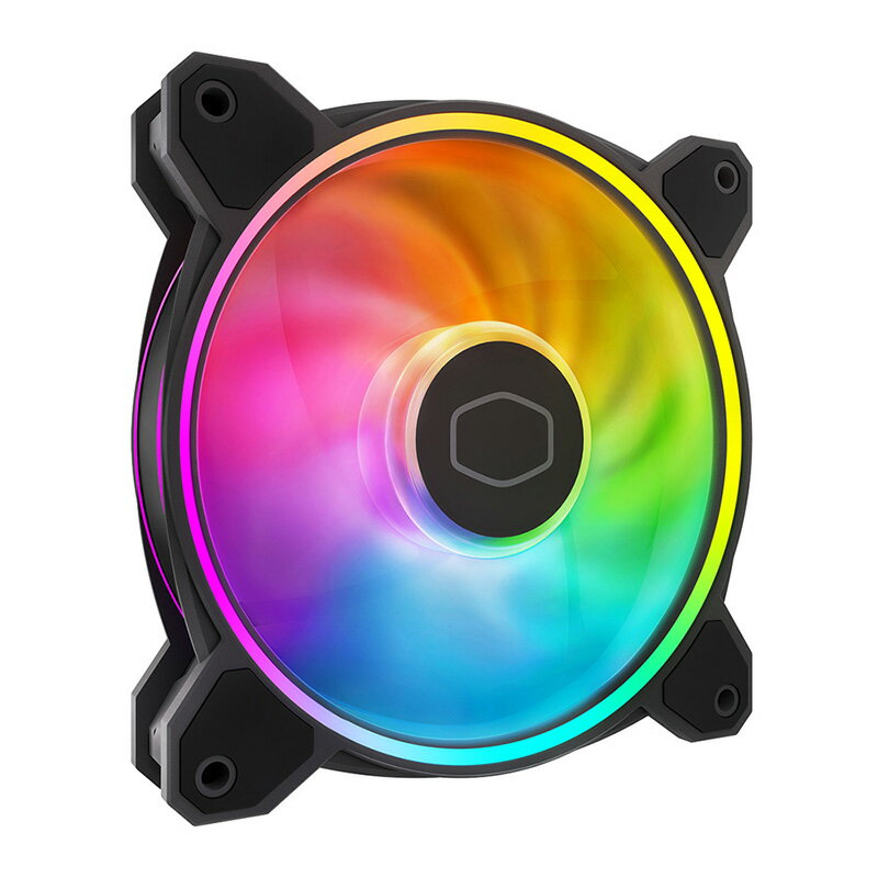 COOLERMASTER MFL-B2DN-21NP2-R2 (MasterFan MF120 Halo2) ケースファン アドレサブル Gen 2 RGB 0-2050 RPM 51.88CFM 3-Pin ARGB 代引き不可 お取り寄せ【新品】