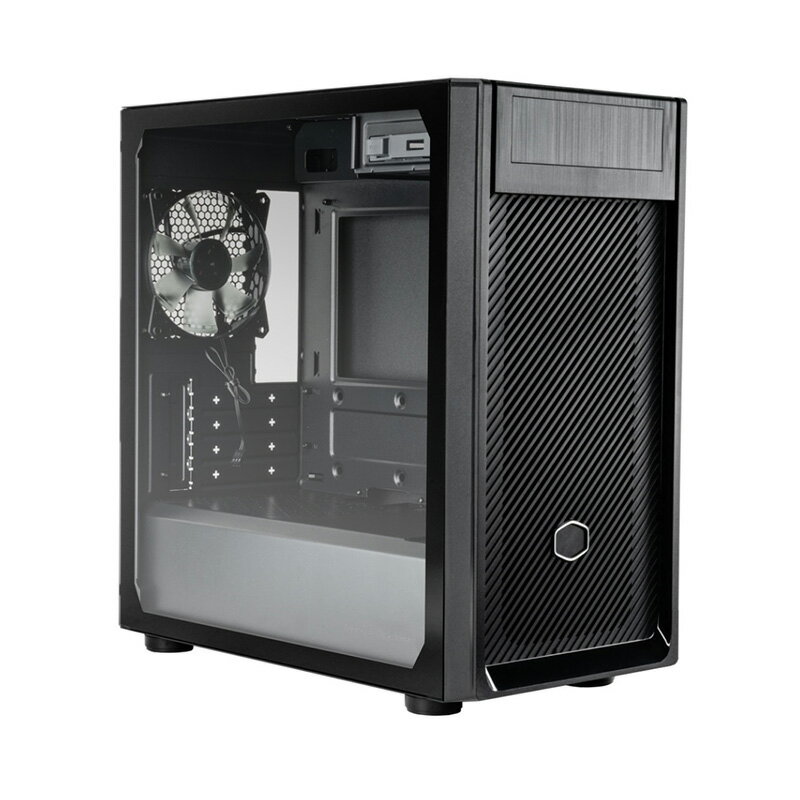 COOLERMASTER E300-KG5N-S00 (Elite 300 TG) PCケース Elite Series ミニタワー 強化ガラスパネル microATX対応 370 x 203.5 x 410mm 代引き不可 お取り寄せ【新品】