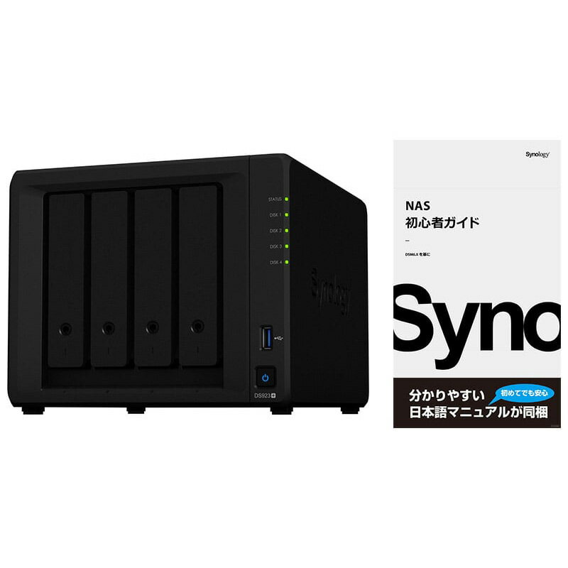 Synology DiskStation DS923+ AMD RYZEN R1600 CPUڑ@\4xCNAST[o[ DS923+ NAS s  yViz