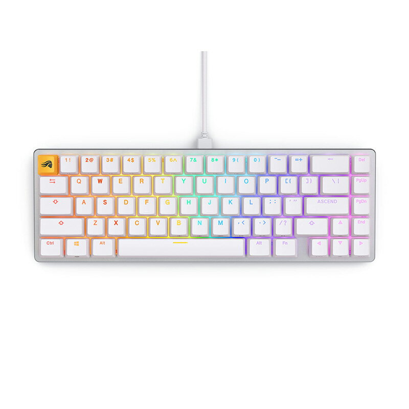 Glorious GMMK 2 65% (Pre-Built) - White GLO-GMMK2-65-FOX-W L[{[h s  yViz