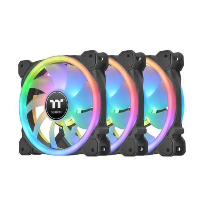 Thermaltake SWAFAN 12 RGB Radiator Fan TT Premium Edition -3Pack- CL-F137-PL12SW-A P[Xt@ s  yViz