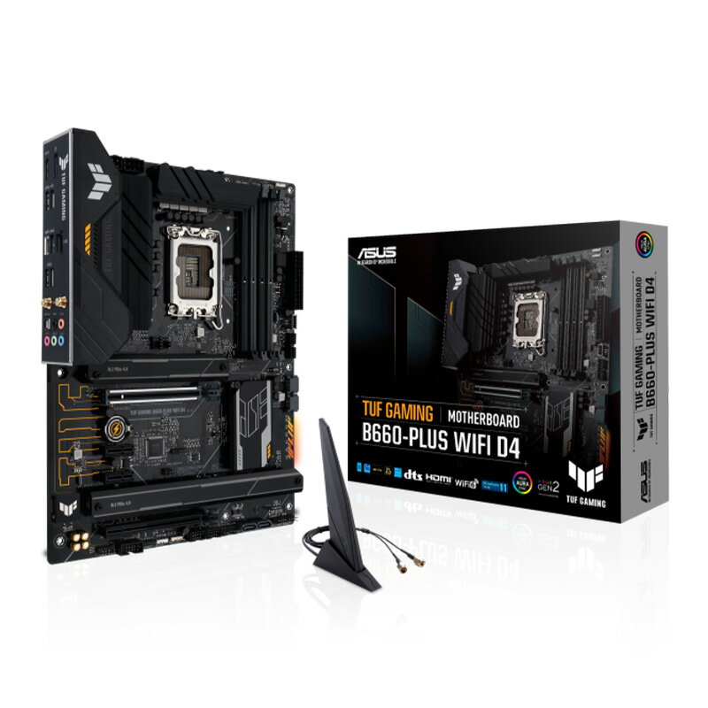 ASUS TUF GAMING B660-PLUS WIFI D4 ATXޥܡ B660åץå LGA1700б DDR4 2.5Gbͥå Wi-Fi6 Բ Źľڿʡ