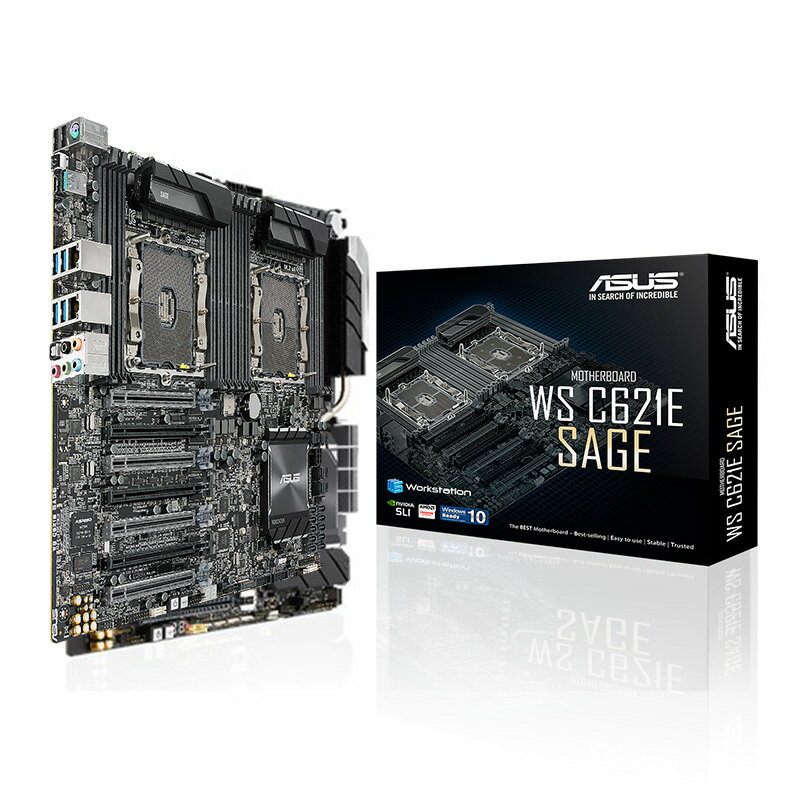 ASUS WS C621E SAGE EEBワークステーショ