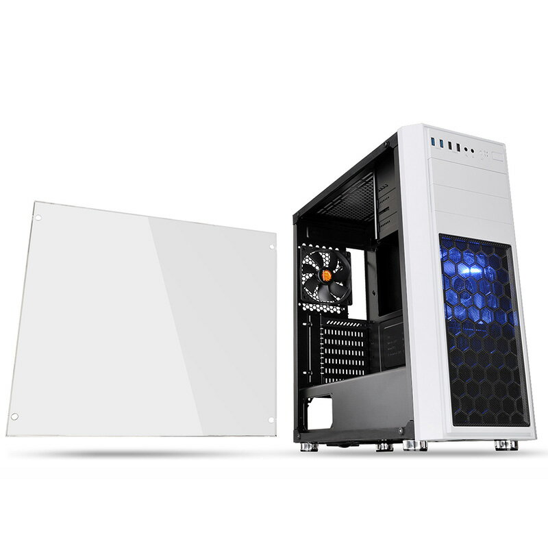 Thermaltake Versa H26 White /w casefan CA-1J5-00M6WN-01 PC Բ  ڿʡ