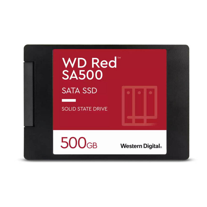 Western Digital WD Red SA500 (WDS500G1R0A) NAS SATA 2.5inch ¢SSD 500GB 6Gb/s Բ Źľڿʡ